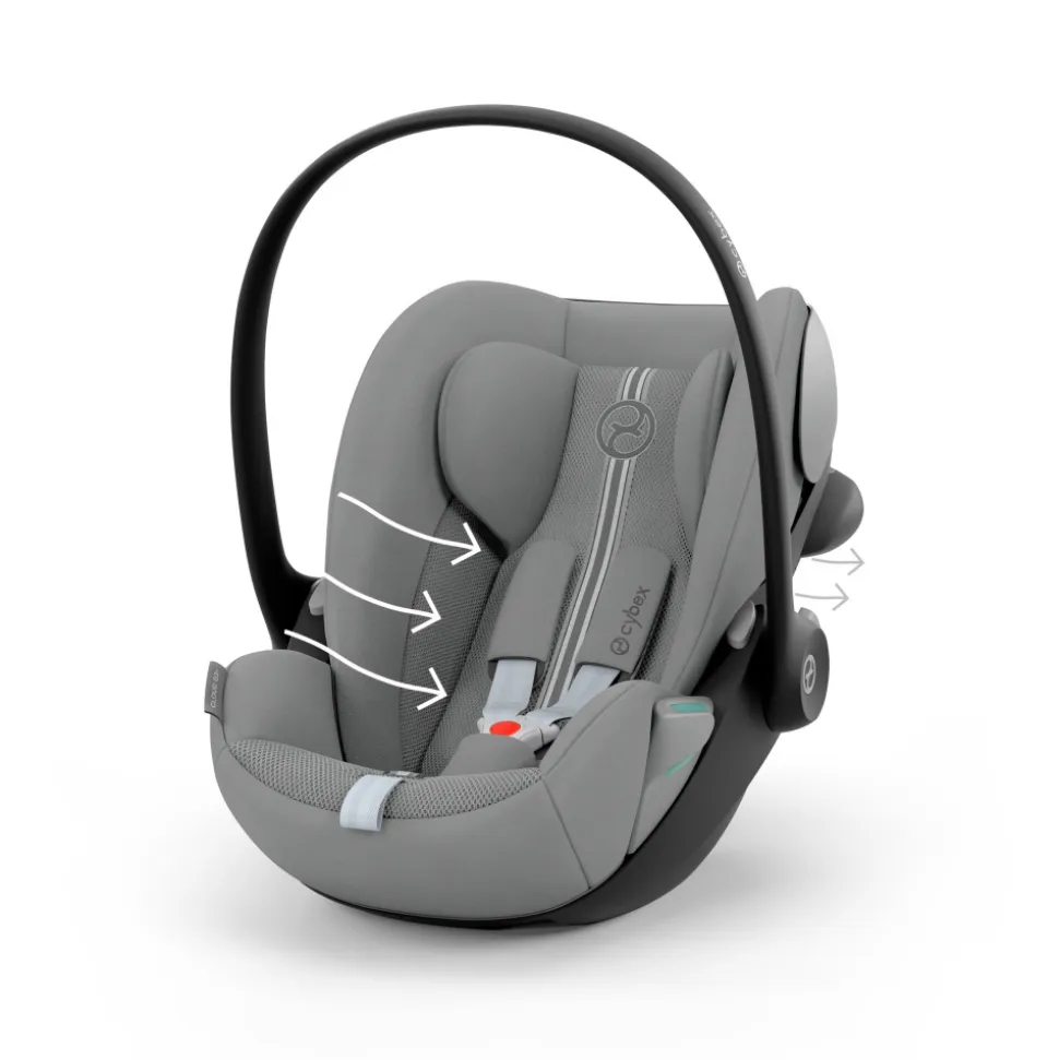 Siège auto cloud g3 i-size tissu plus stone grey