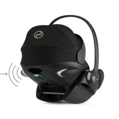 Siège auto cloud g3 i-size tissu plus moon black
