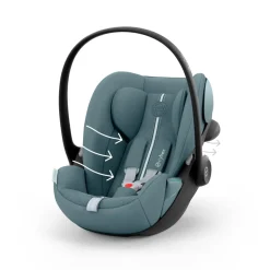 Siège auto cloud g3 i-size tissu plus stormy blue