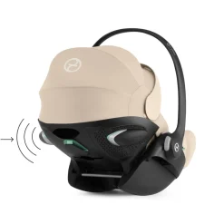 Siège auto cloud g3 i-size tissu plus almond beige