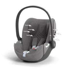 Siège auto cloud t i-size tissu plus mirage grey