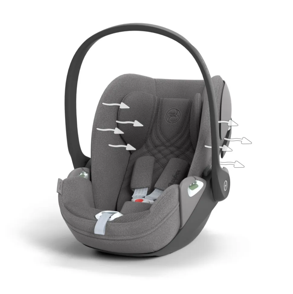 Siège auto cloud t i-size tissu plus mirage grey