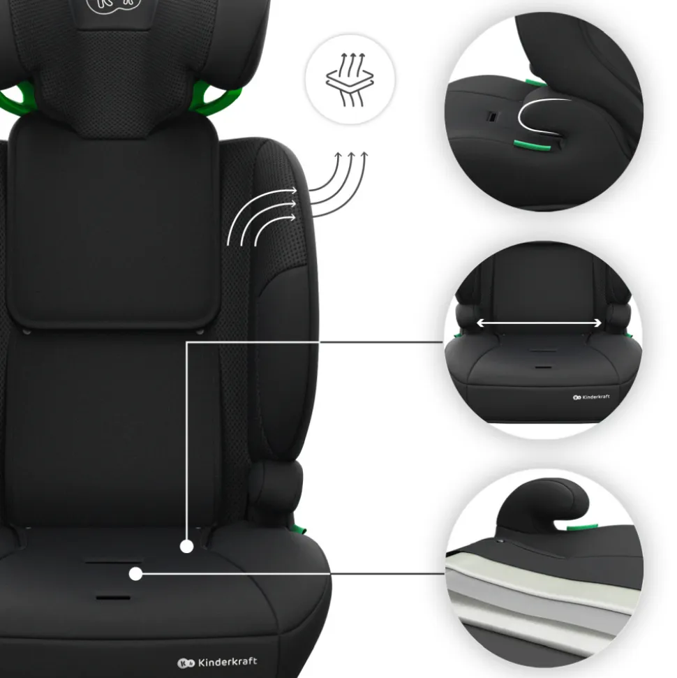 Siège auto comfort up 2 plus i-size noir