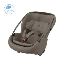 Siège auto coral slide pro oak truffle avec base