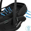 Siège auto coral slide pro onyx black avec base