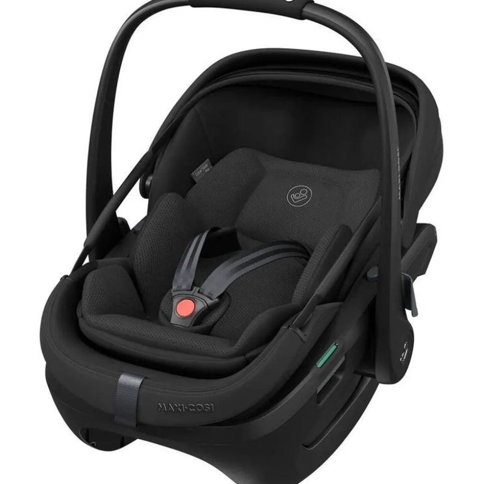 Siège auto coral slide pro onyx black avec base