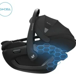 Siège auto coral slide pro onyx black