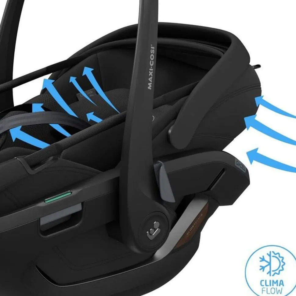 Siège auto coral slide pro onyx black
