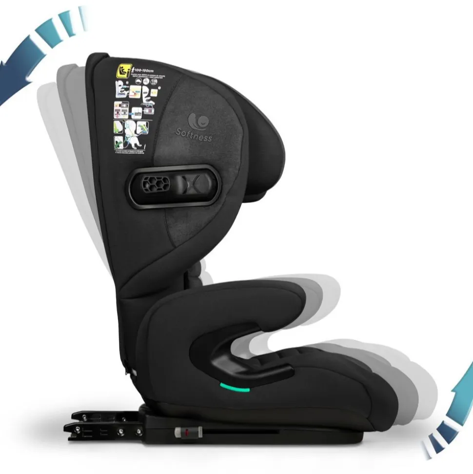 Siège auto eliseo isofix carbon