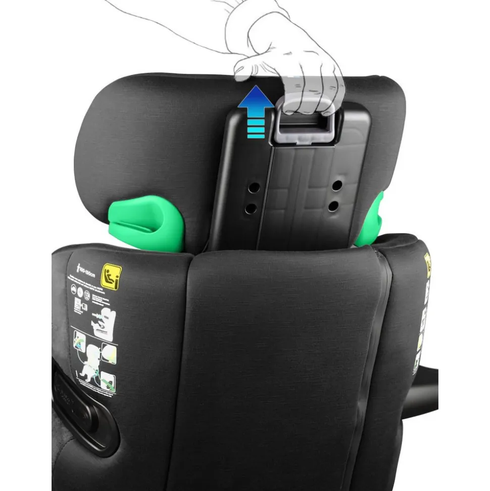 Siège auto eliseo isofix carbon