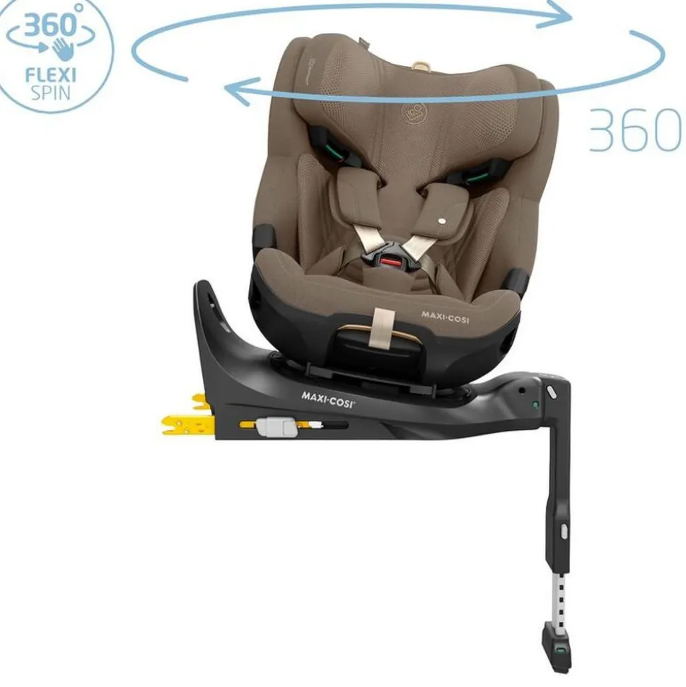 Siège auto emerald 360 pro authentic truffle