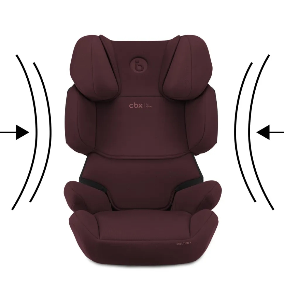 Siège auto enfant i-size solution x i-fix rumba red