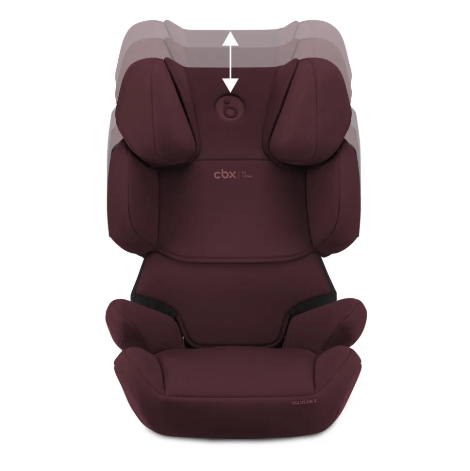 Siège auto enfant i-size solution x i-fix rumba red