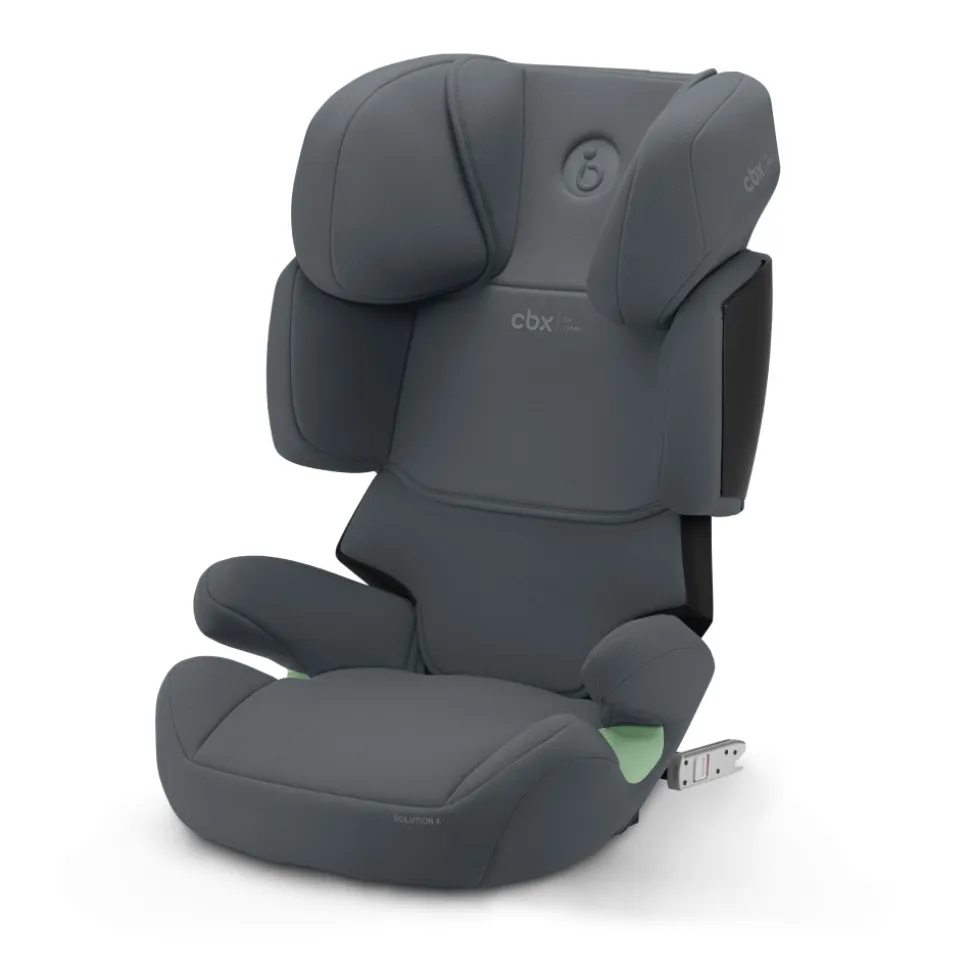 Siège auto enfant i-size solution x i-fix cobblestone grey