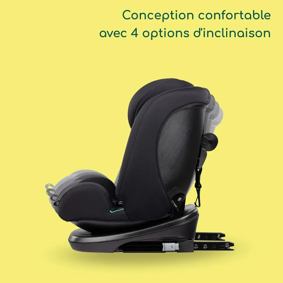 Siège auto everfix tinted black