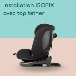 Siège auto everfix tinted black