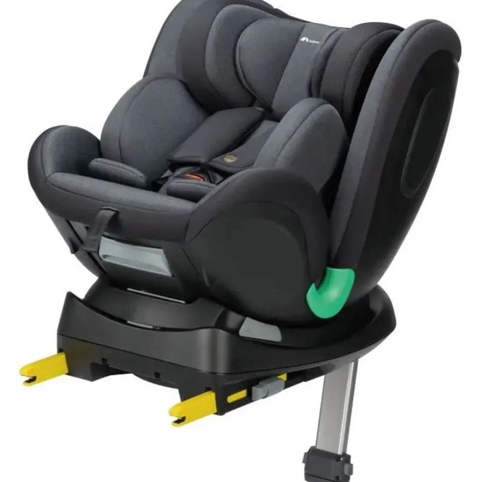 Siège auto evolvefix plus pivotant 360° i-size tinted black