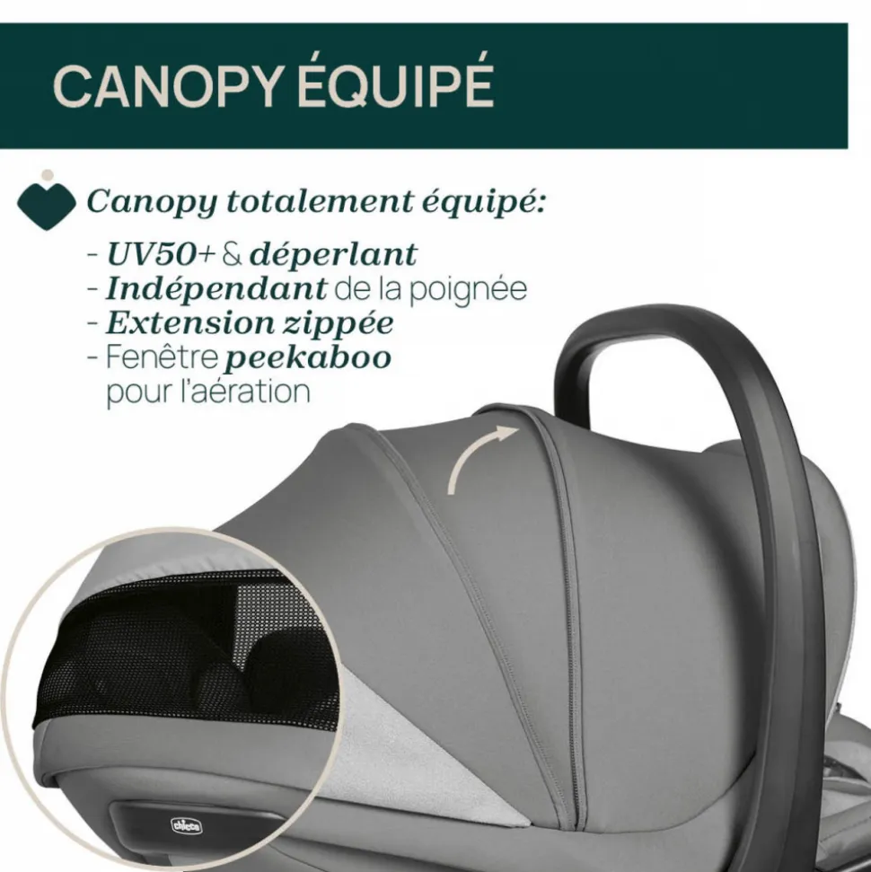 Siège-auto first seat recline i-size lunar rock