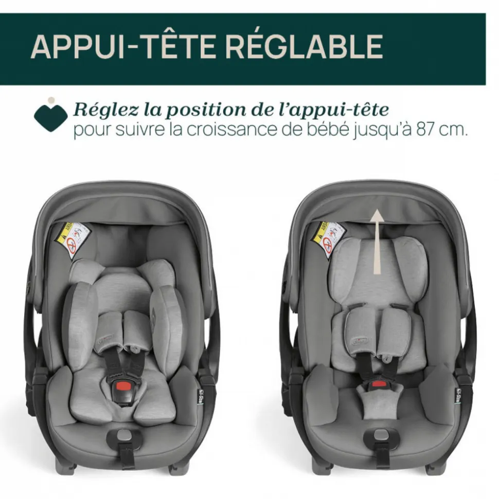 Siège-auto first seat recline i-size lunar rock