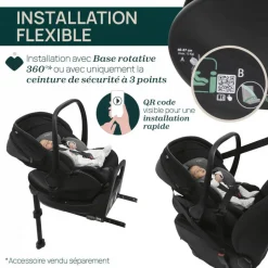 Siège-auto first seat recline i-size lunar rock