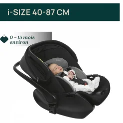 Siège-auto first seat recline i-size lunar rock