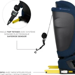 Siège auto fix2go i-size bleu
