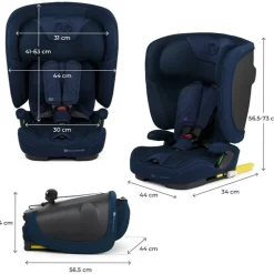 Siège auto fix2go i-size bleu