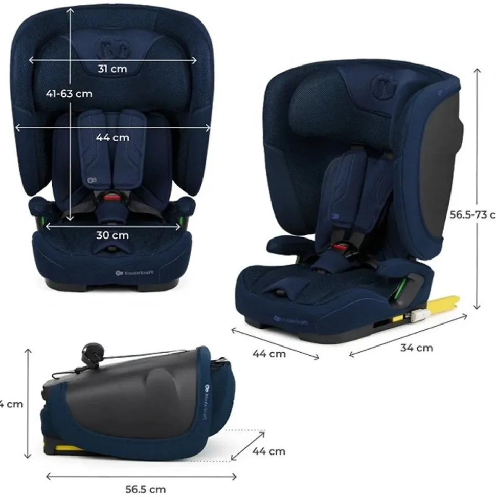 Siège auto fix2go i-size bleu