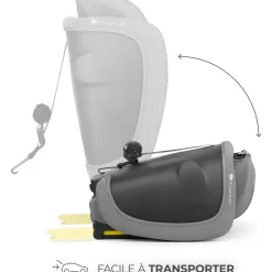 Siège auto fix2go i-size gris