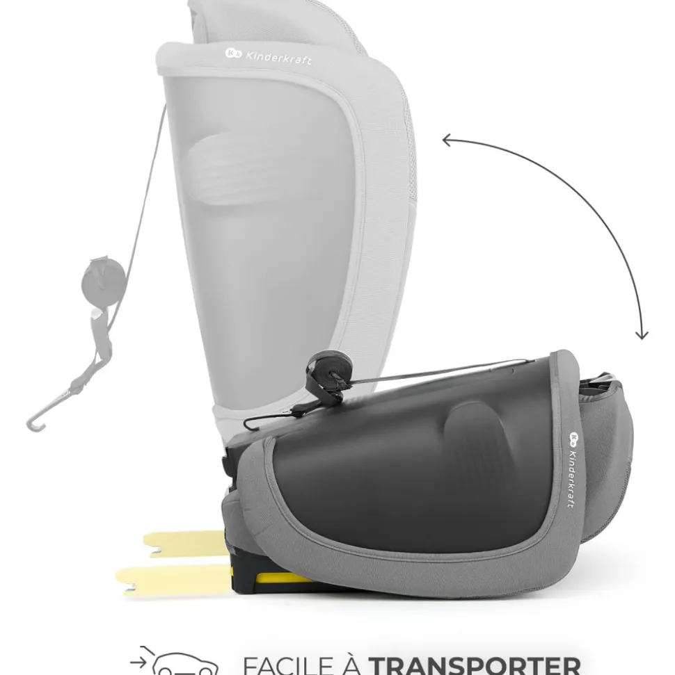 Siège auto fix2go i-size gris