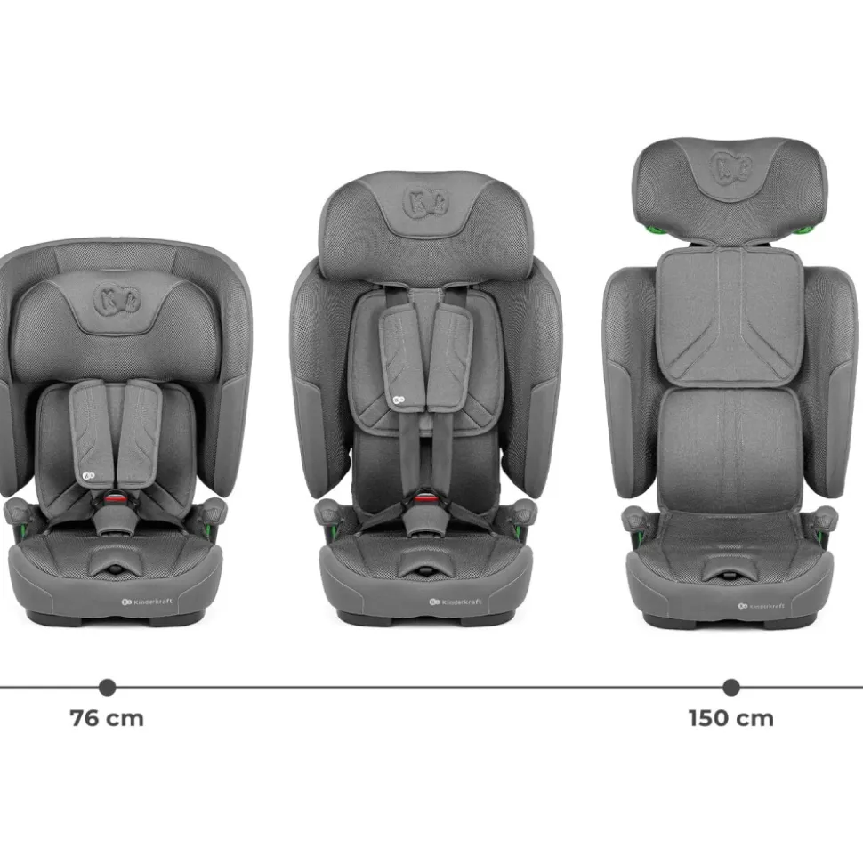 Siège auto fix2go i-size gris