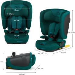 Siège auto fix2go i-size vert