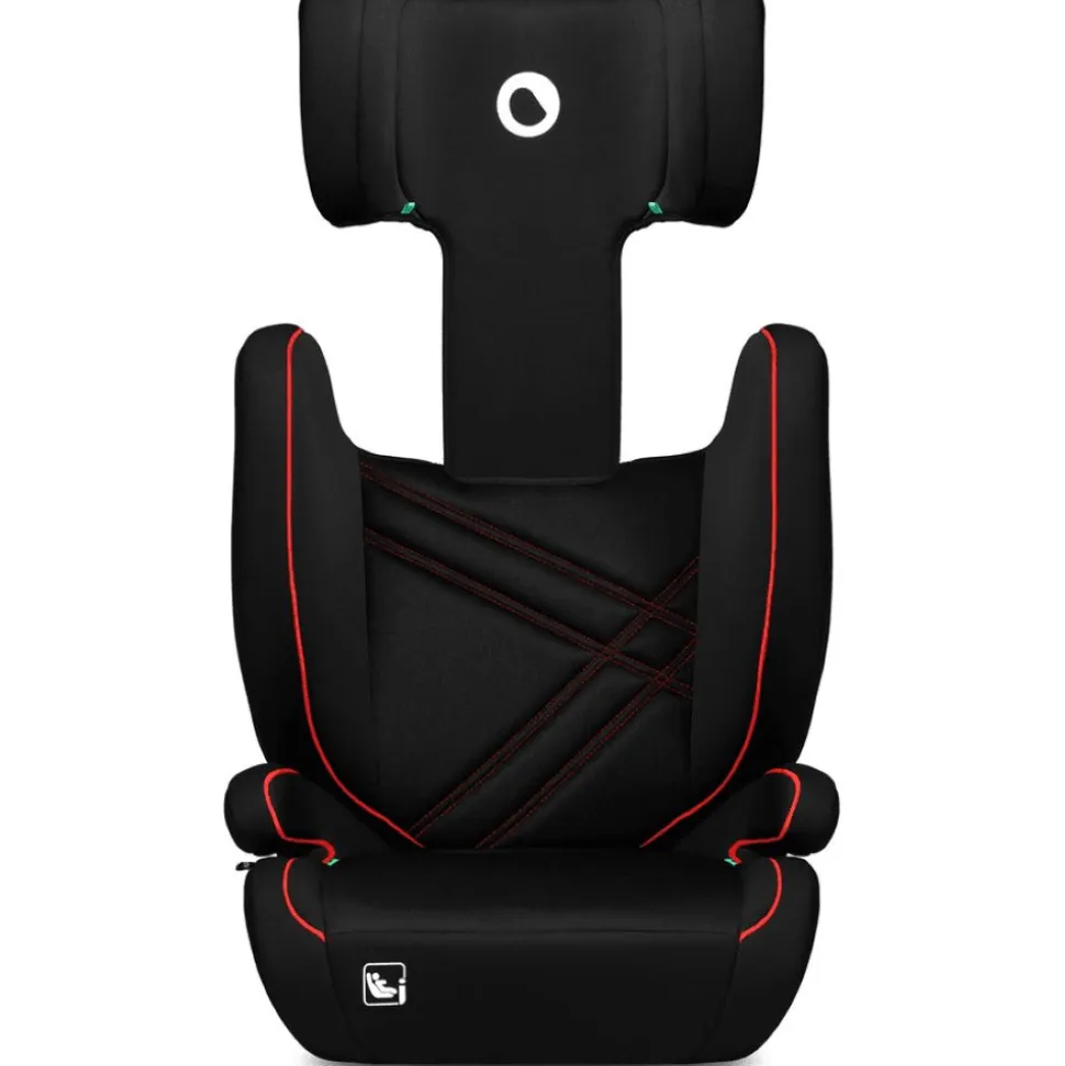 Siège auto hugo i-size sporty black red