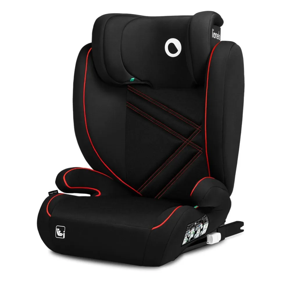 Siège auto hugo i-size sporty black red