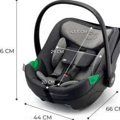 Siège auto i-care i-size gris