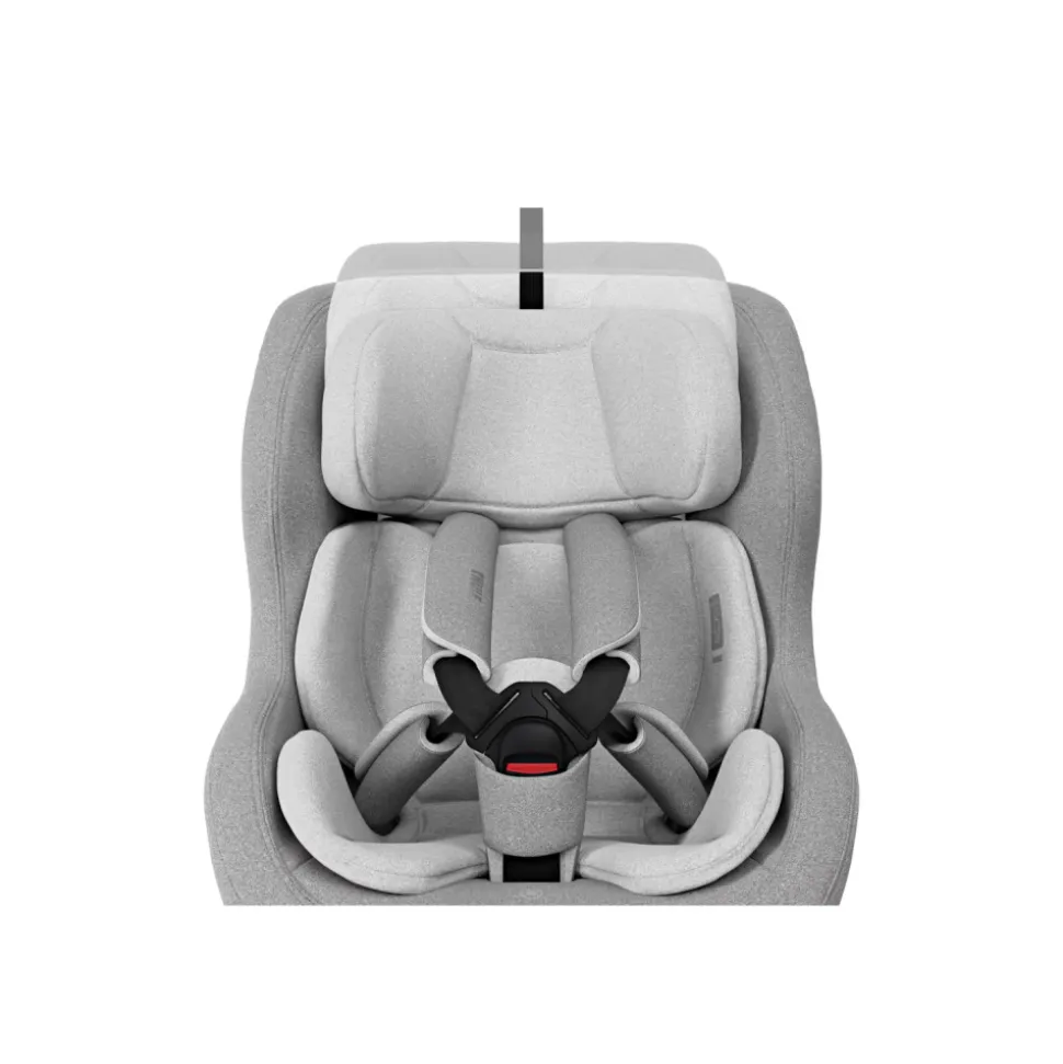 Siège auto i-size elm 360 light grey