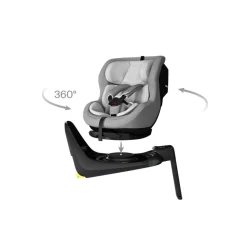 Siège auto i-size elm 360 light grey
