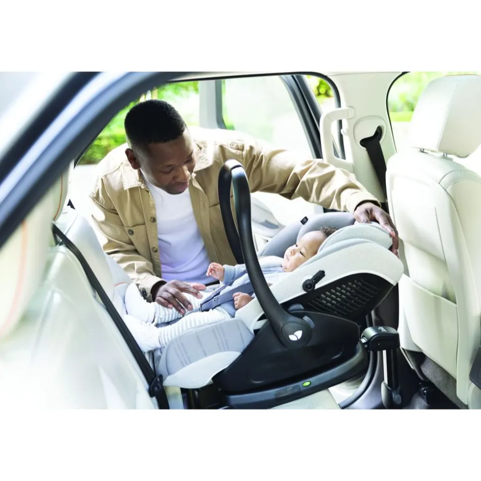 Siège auto i-size i-level recline signature oyster blanc
