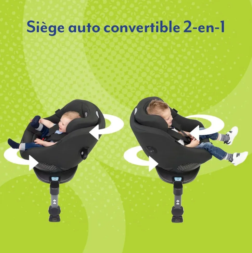 Siège auto i-size pivotant turn2me midnight