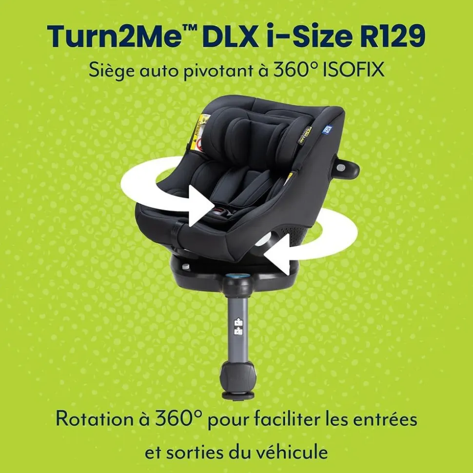 Siège auto i-size turn2me dlx iron
