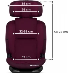 Siège auto oneto3 i-size bordeaux