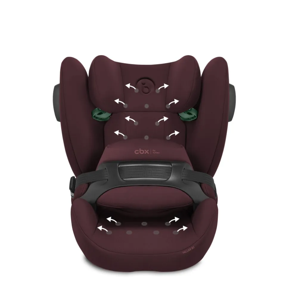 Siège auto pallas b3 i-size rumba red