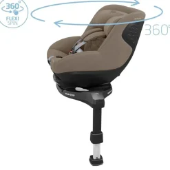 Siège auto pearl 360 pro authentic truffle