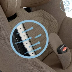 Siège auto pearl 360 pro authentic truffle