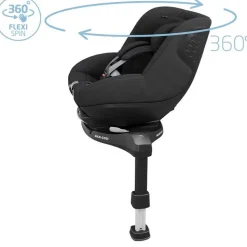 Siège auto pearl 360 pro authentic graphite