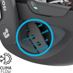 Siège auto pebble 360 essential black