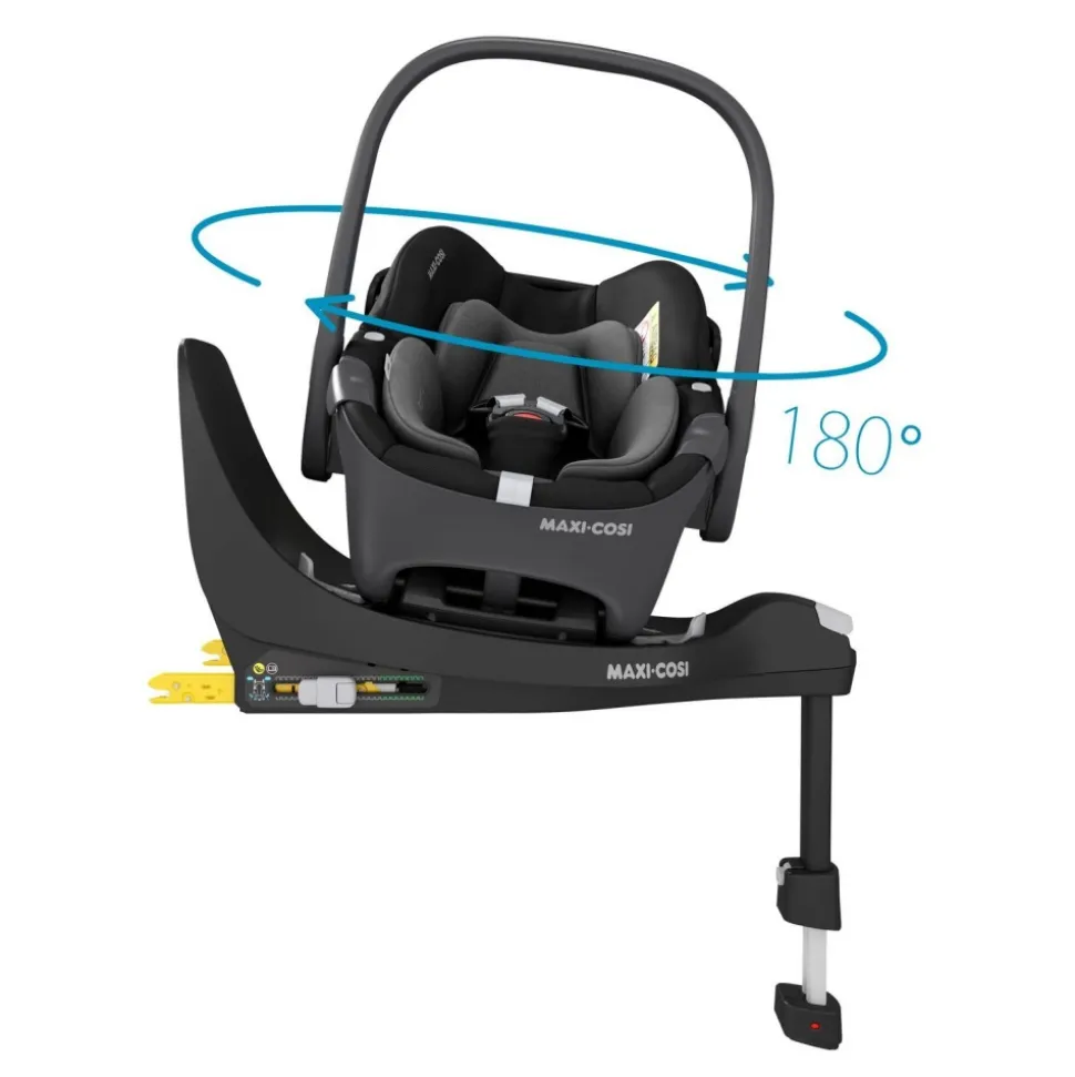 Siège auto pebble 360 essential black