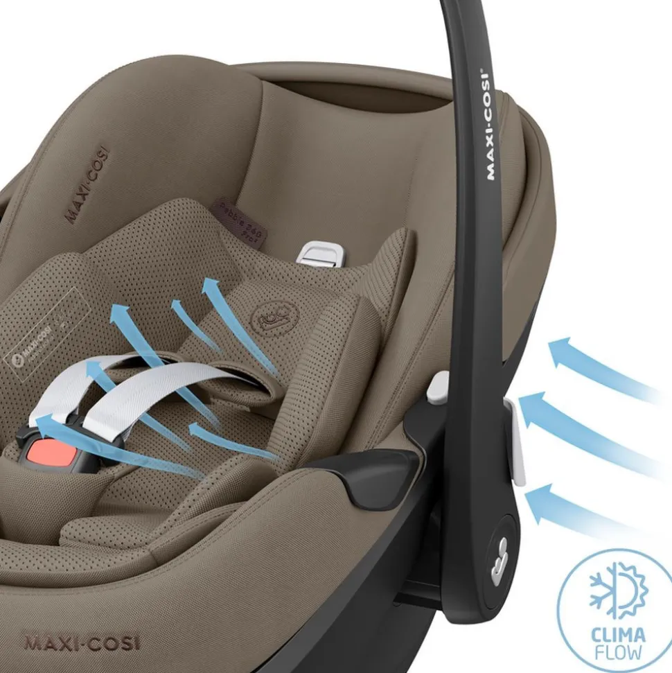 Siège auto pebble 360 pro 2 i-size twillic truffle