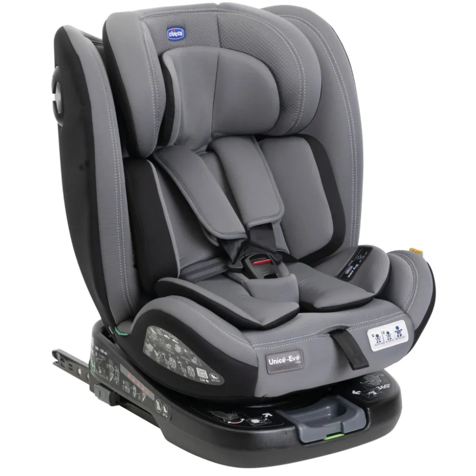 Siège-auto pivotant unico evo i-size grey black