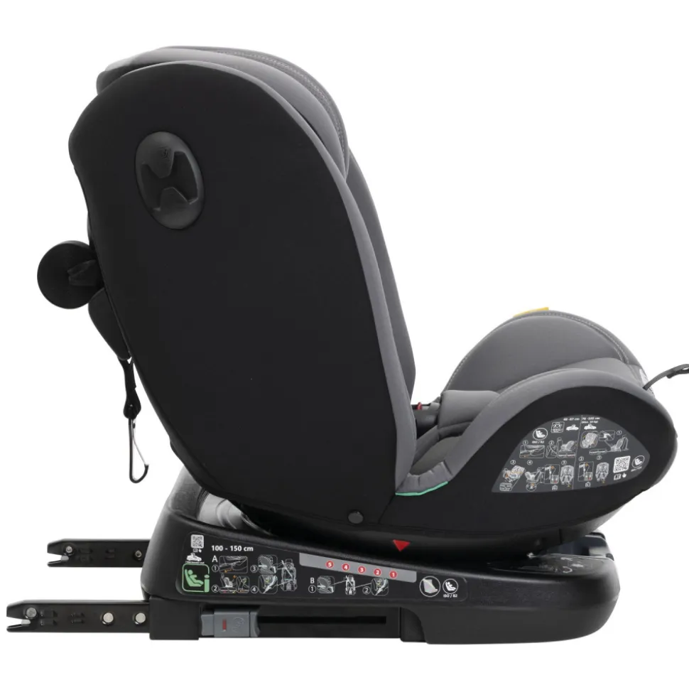 Siège-auto pivotant unico evo i-size grey black